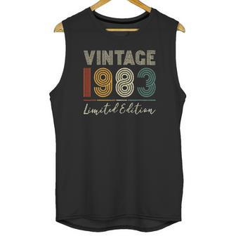 39 Years Old Gifts Vintage 1983 Limited Edition 39Th Birthday Unisex Tank Top | Favorety