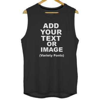 3D Print Pullover Add Image Text Logo Unisex Tank Top | Favorety