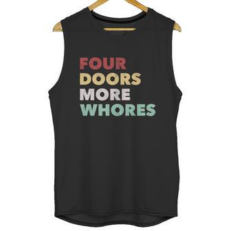 4 Doors More Whores Unisex Tank Top | Favorety DE