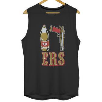 40Oz 9Mm Gold Unisex Tank Top | Favorety CA