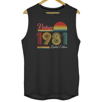 40Th Birthday 40 Years - 1981 Vintage Limited Edition Unisex Tank Top | Favorety DE