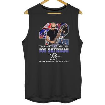 42 Years Of Joe Satriani 1978-2020 Signature Shirtn Unisex Tank Top | Favorety