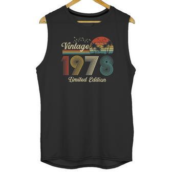 44 Years Old Vintage 1978 Limited Edition 44Th Birthday Unisex Tank Top | Favorety DE