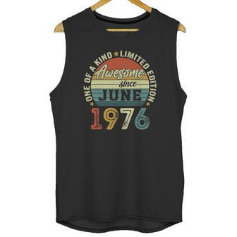 45 Years Old Birthday Awesome Since June 1976 45Th Birthday Unisex Tank Top | Favorety AU