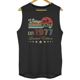 45Th Birthday Born 1977 Vintage Limited Edition 45 Birthday Unisex Tank Top | Favorety AU