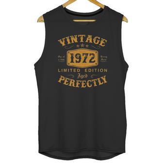 49 Years Old Birthday Gifts Vintage 1972 49Th Birthday Gifts Unisex Tank Top | Favorety UK