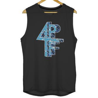 4Pf Four Pockets Full Blue Unisex Tank Top | Favorety