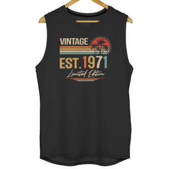 51 Years Old Gifts Vintage Est 1971 Limited Edition 51St Bd Unisex Tank Top | Favorety UK