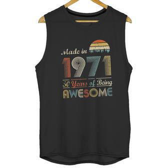 51St Birthday Vintage 1971 Unisex Tank Top | Favorety CA