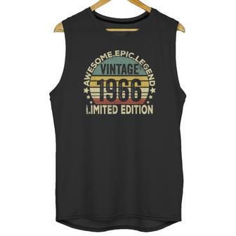 55 Years Old Retro Vintage Awesome Birthday 1966 Ver2 Unisex Tank Top | Favorety DE