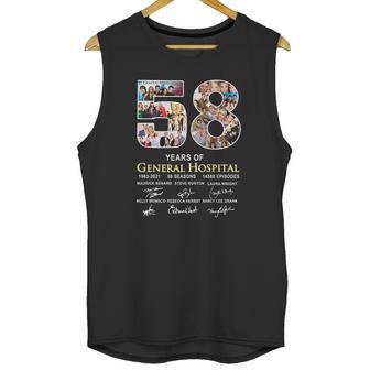 58 Years Of General Hospital 1963 2021 58 Seasons 14588 Episodes Signatures Unisex Tank Top | Favorety AU