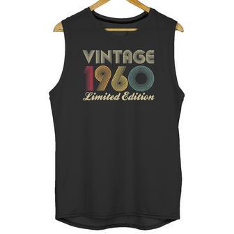 62Nd Birthday Gift 1960 Vintage Limited Edition 62 Years Old Unisex Tank Top | Favorety CA