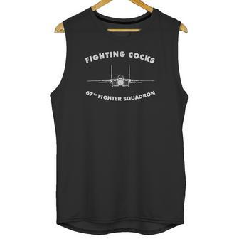 67Th Fighter Squadron The Fighting Cocks F15 Eagle Unisex Tank Top | Favorety CA