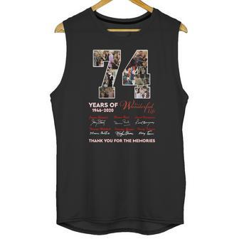 74Th Years Of It’S A Wonderful Life 1946-2020 Signatures Shirt Unisex Tank Top | Favorety CA