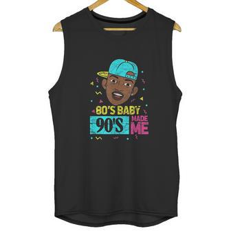 80S Baby 90S Made Me 1980S 1990S Disco Party Retro Vintage Unisex Tank Top | Favorety