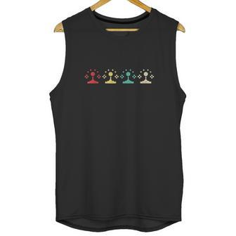 80S Video Game Vintage Retro Arcade Unisex Tank Top | Favorety