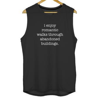 Abandoned Building Shirt For Urban Explorers Unisex Tank Top | Favorety