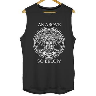 As Above So Below Unisex Tank Top | Favorety UK