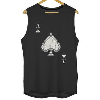 Ace Of Spades Blackjack Cards Poker Unisex Tank Top | Favorety UK