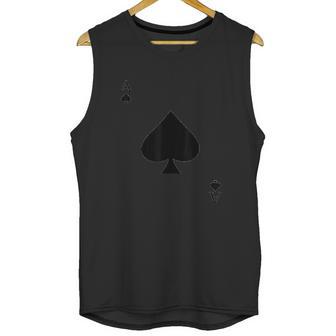 Ace Of Spades Deck Of Cards Halloween Costume Unisex Tank Top | Favorety UK