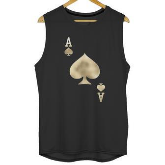 Ace Of Spades Playing Card Halloween Costume Unisex Tank Top | Favorety CA