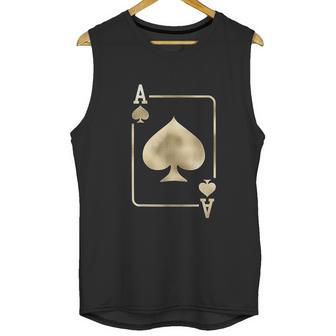 Ace Of Spades Playing Card Unisex Tank Top | Favorety UK