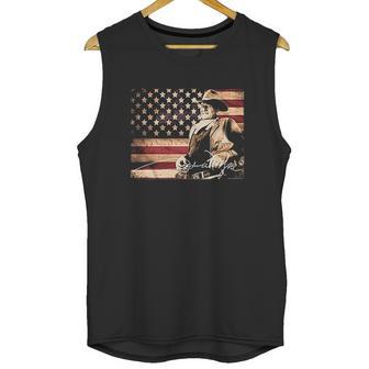 Ae Designs John Wayne Tin Sign Unisex Tank Top | Favorety UK