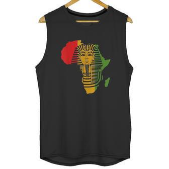 African Gift For Men Egyptian Pharaoh King Tut Dashiki Unisex Tank Top | Favorety DE