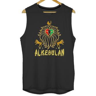 African Lion Rbg Ankh Unisex Tank Top | Favorety CA