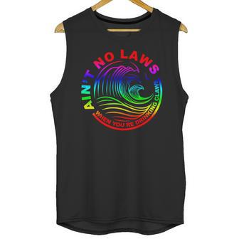 Aint No Laws When Your Drinking Claws Unisex Tank Top | Favorety UK