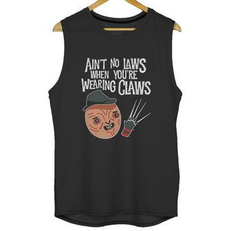 Aint No Laws When Youre Drinking Claws With Claus Unisex Tank Top | Favorety AU