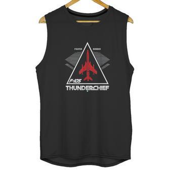 Air Force Fighter Bomber Gift Idea F105 Thunderchief Unisex Tank Top | Favorety