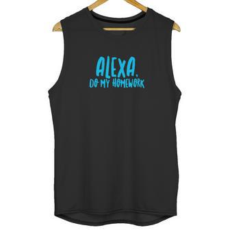 Alexa Do My Homework Funny Joke Kids Youth Unisex Tank Top | Favorety UK