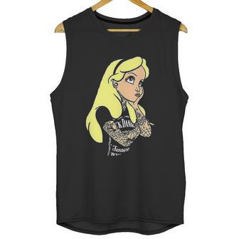 Alice In Wonderland Punk Tatto Unisex Tank Top | Favorety DE