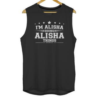 Alisha Graphic Design Printed Casual Daily Basic Unisex Tank Top | Favorety DE