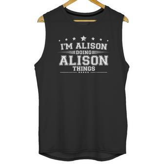 Alison Graphic Design Printed Casual Daily Basic Unisex Tank Top | Favorety AU