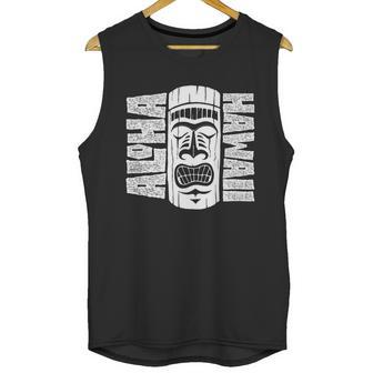 Aloha Hawaii Tiki Statue Unisex Tank Top | Favorety DE