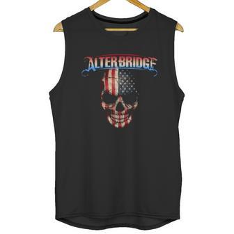 Alter Bridge Skull America T Shirt Unisex Tank Top | Favorety