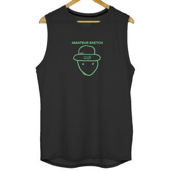 Amateur Leprechaun Sketch Mobile Alabama St Patrick Unisex Tank Top | Favorety