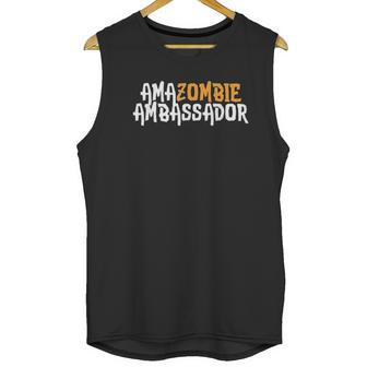 Amazombie Ambassador Employee Warehouse Coworker Swag Gift Unisex Tank Top | Favorety UK