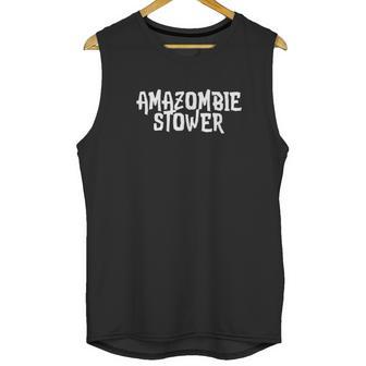 Amazombie Stower Employee Warehouse Coworker Swag Gift Unisex Tank Top | Favorety