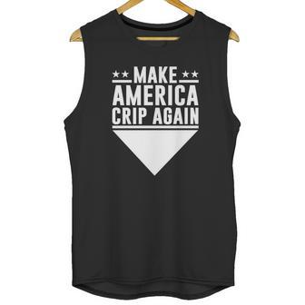 Make America Crip Again C Lims Day Snoop Dog Blue Unisex Tank Top | Favorety UK