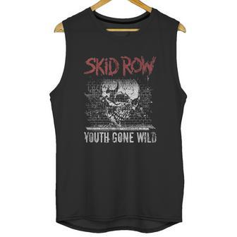 American Classics Skid Row Heavy Metal Band Graffiti Gone Wild Black Unisex Tank Top | Favorety DE