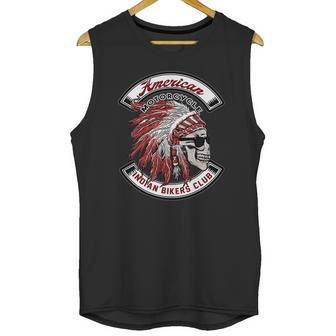 American Motorcycle Indian Bikers Club Hoodie Unisex Tank Top | Favorety