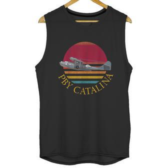 American Ww2 Planes Pby Catalina Flying Boat Seaplane Unisex Tank Top | Favorety DE