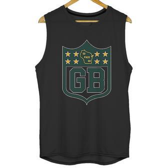 Americas Finest Apparel Green Bay Shield Unisex Tank Top | Favorety AU