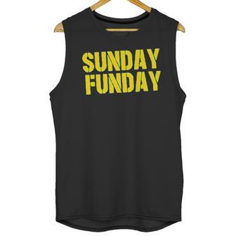 Americas Finest Apparel Green Bay Sunday Funday Unisex Tank Top | Favorety CA