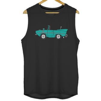 Amphicar Aqua Turquoise Car Boat Owner Collector Unisex Tank Top | Favorety DE