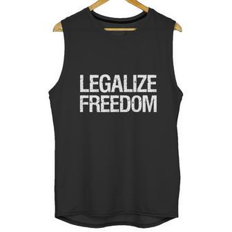 Anarcho Capitalism Libertarian Voluntarism Legalize Freedom T-Shirt Unisex Tank Top | Favorety AU