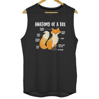 Anatomy Of A Fo Cute Sweet Carnivore Funny Animal Gift Unisex Tank Top | Favorety UK